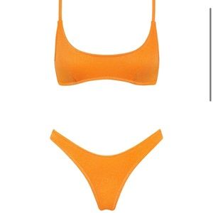 Orange Triangl Bikini